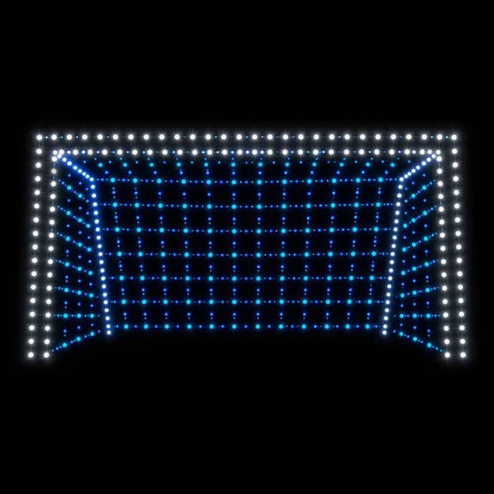 Football Goal football drone show formation, 900 drones, best for middle